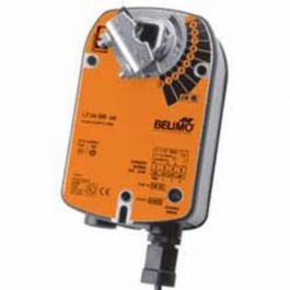 Belimo LF24-SR-S Damper Actuator Proportional Auxiliary Switch S/R 35 in-lb 2-10VDC 24V