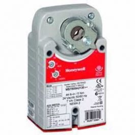 Honeywell MS8103A1130 On/Off Spring Return Electric Actuator W/Auxiliary Switch 45 Sec 27 in-lb 24V