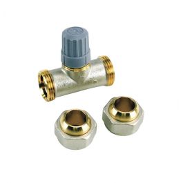 Danfoss 013G-8044 3/4" Straight Thermostatic Radiator Valve Double Solder Union