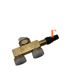 York 022-10074-000 1-5/8" 3-Way C/O Valve Stops