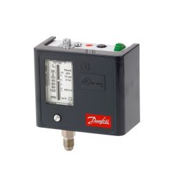 Danfoss 060-5232 SPDT Pressure Switch Manual Reset 28"Hg-100 PSIG 1/4" Male Flare