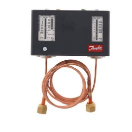 Danfoss 060-5250 SPDT Pressure Switch Manual Reset 28"/100 PSI Low 100/465 PSI High