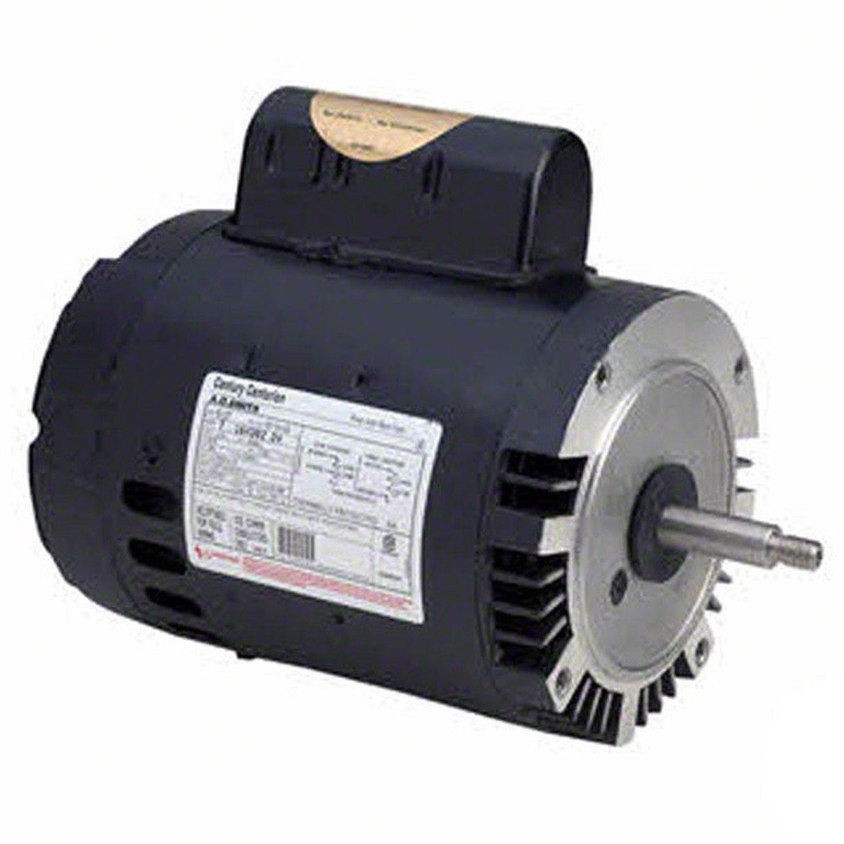 1-1/2 HP Pump Motor 56J Frame - 2-Speed 1-Phase 230 Volts