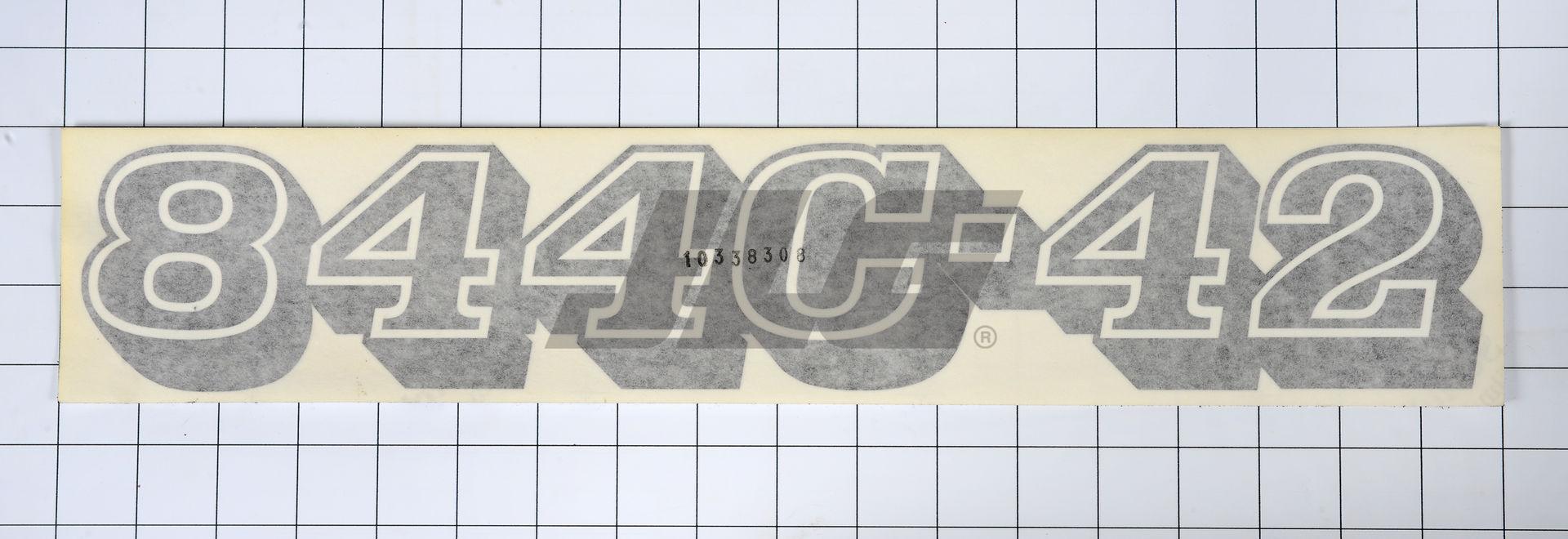 10338308 Decal, Model, 844C-42 | JLG