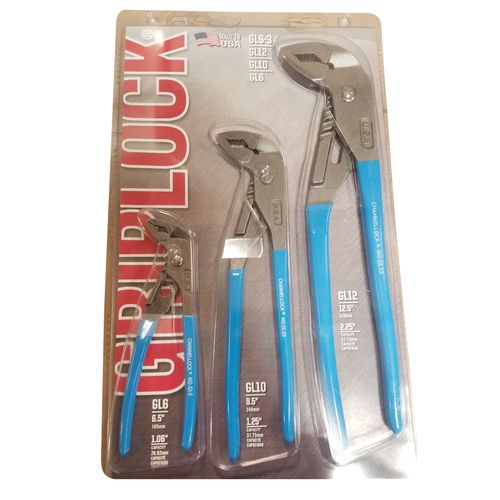 Channellock 3 Pc. Tongue and Groove Plier Set