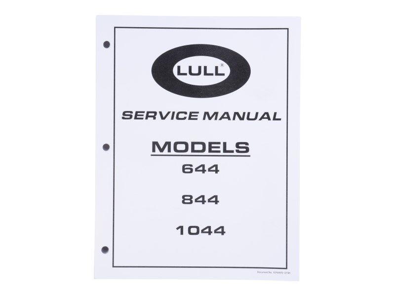 10709970 Service Manual, 644, 844, 1044 | JLG