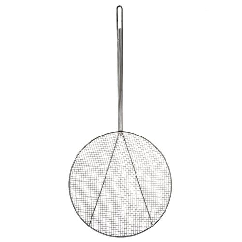 Browne 12" Round Nickel Plated Skimmer