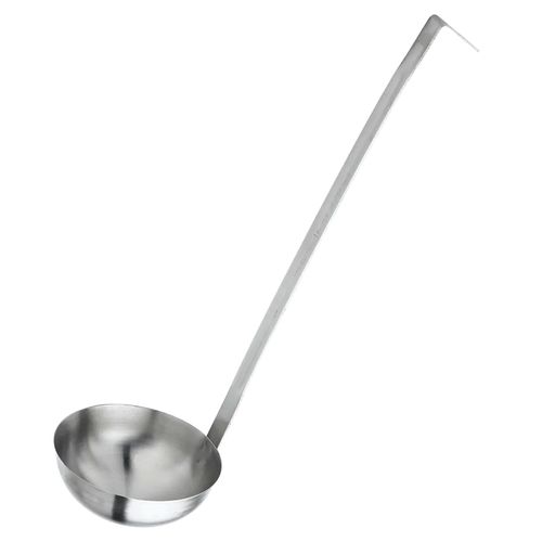 Browne 16 Ounce Optima One-Piece Stainless Steel Ladle