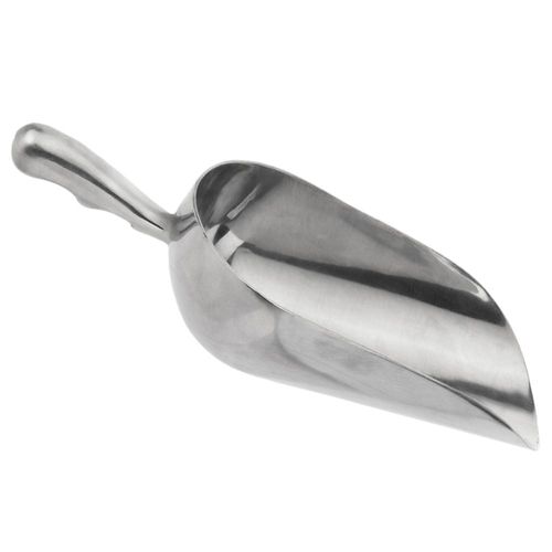 Browne 38.8 Ounce Aluminum Round Bottom Scoop
