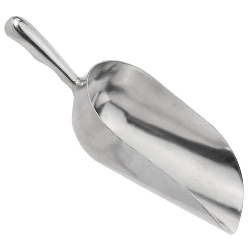 Browne 57.5 Ounce Aluminum Round Bottom Scoop