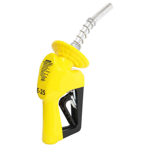 Husky XS E25 Pressure Activated Auto Nozzle w/ Single Notch Hold Open Clip - UL Listed