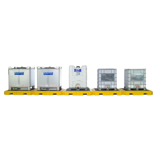 UltraTech 1127 Modular IBC Spill Pallet 4-Tanks