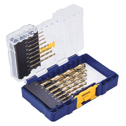 15 Piece Cobalt Alloy Steel Drill Bit Set