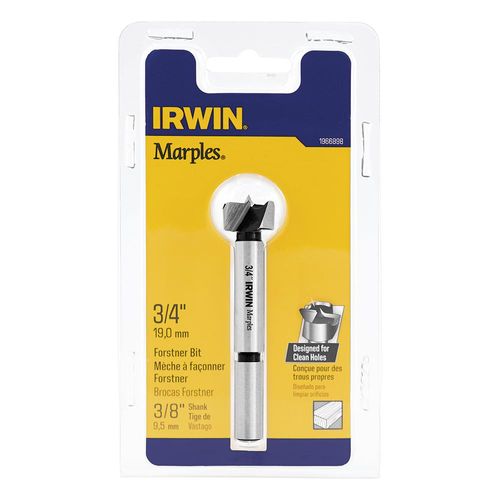 3/4" Irwin Marples Forstner Wood Drill Bit