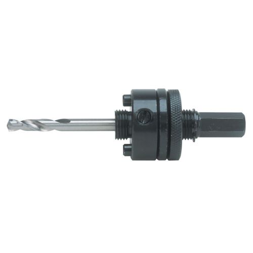 Hole Saw Arbor 3/8" Shank Fits 1 1/4" -6" Irwin Hole Saws