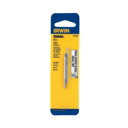Irwin Hanson 537 Series EX-1 Spiral Extractor with 5/64" Drill Bit