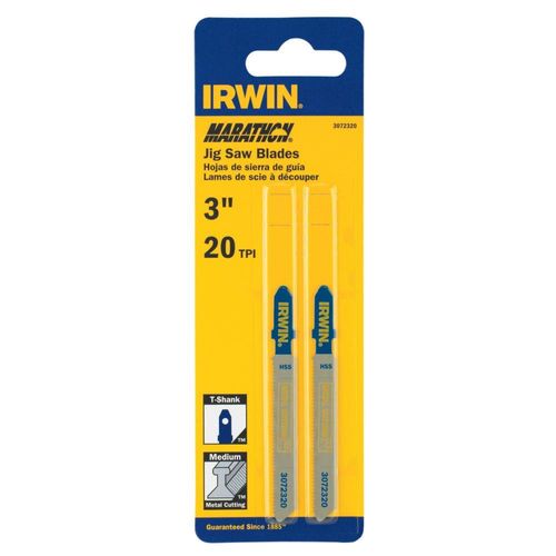 Jig Saw Metal Cutting Blades (2 Pack) 20 TPI T Shank