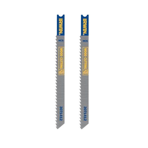 Jig Saw Wood Cutting Blades (2 Pack) 10 TPI U Shank