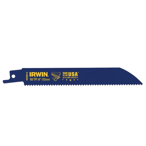 Reciprocating Metal Cutting Saw Blade 6" - 10 TPI