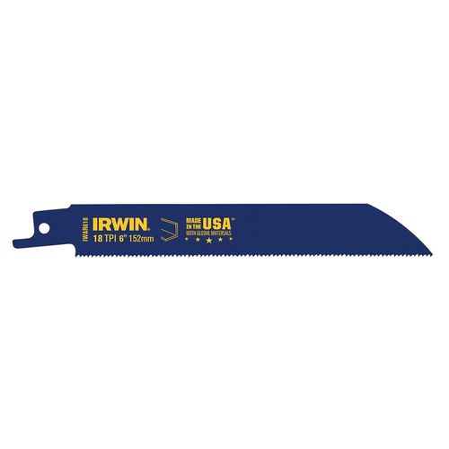 Reciprocating Metal Cutting Saw Blade 6" - 18 TPI