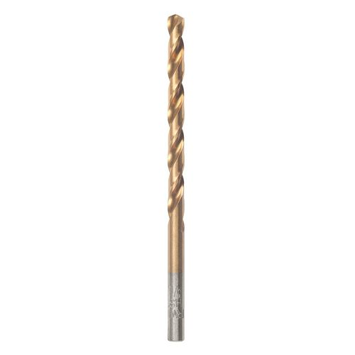3/16" x 3 1/2" Titanium Nitride Coated High Speed Drill Bit
