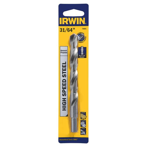 General Purpose High Speed 31/64" Drill Bit