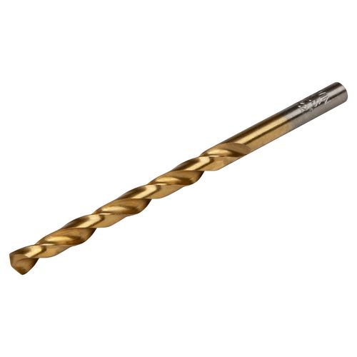 7/32" x 3 3/4" Titanium Nitride Coated High Speed Drill Bit