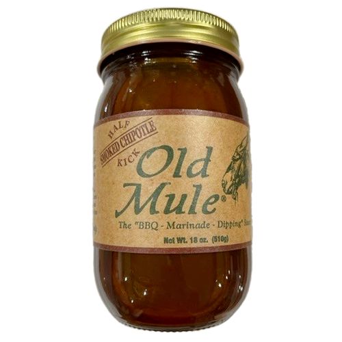 Old Mule Chipotle BBQ Sauce (18 Oz. Jar)