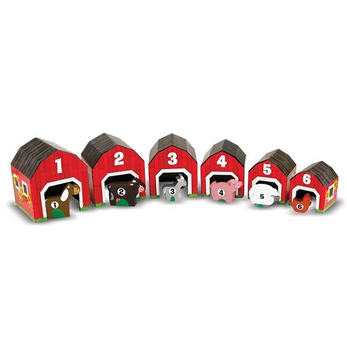 Nesting & Sorting Barns & Animals 2+ Melissa & Doug