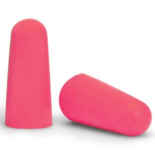 GSM Outdoors Pink Foam Earplugs, (7-Pair)