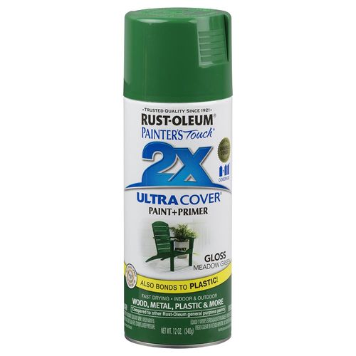 Rust-Oleum 2x Ultra Cover Spray Paint - Gloss Meadow Green