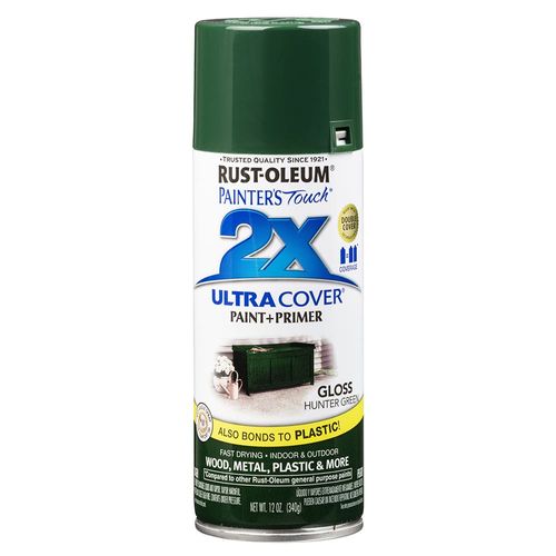 Rust-Oleum 2x Ultra Cover Spray Paint - Gloss Hunter Green