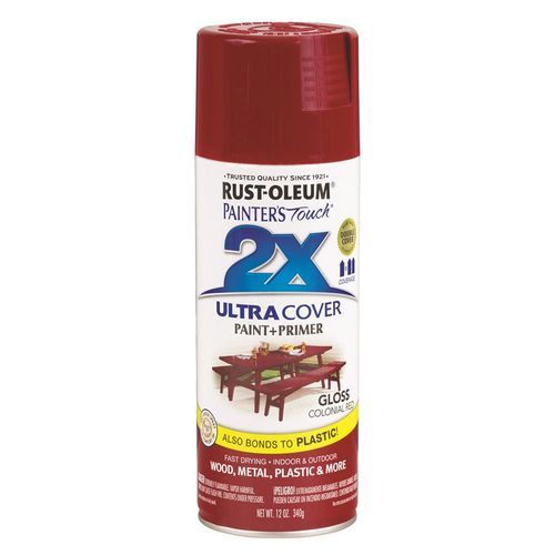 Rust-Oleum 2x Ultra Cover Spray Paint - Gloss Colonial Red