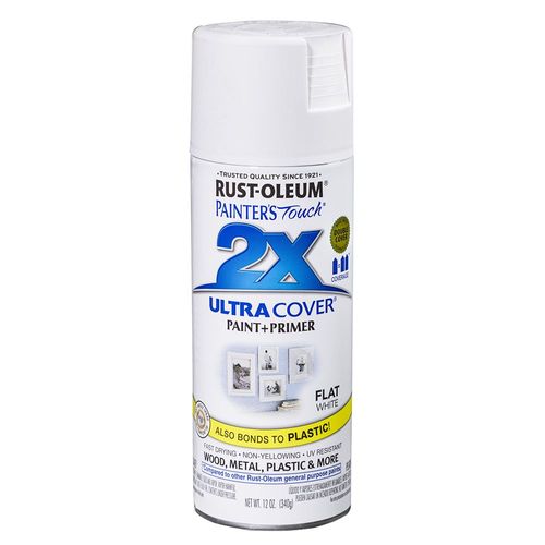 Rust-Oleum 2x Ultra Cover Spray Paint - Flat White