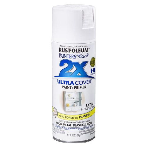 Rust-Oleum 2x Ultra Cover Spray Paint - Satin Blossom White