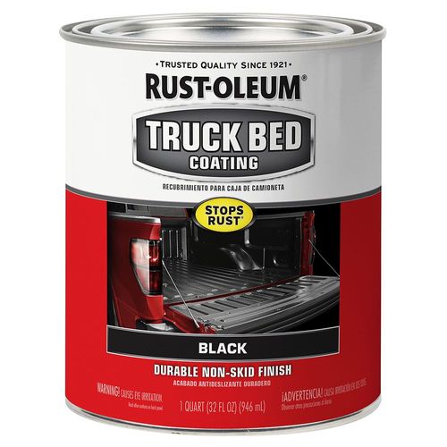 Rust-Oleum Truck Bed Liner, Black, 1-Quart
