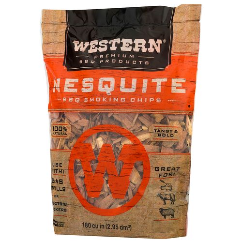 Western Mesquite BBQ Cooking Chunks (180 cubic inch bag)