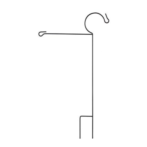 Evergreen Garden Flag Post & Shepherd Hook