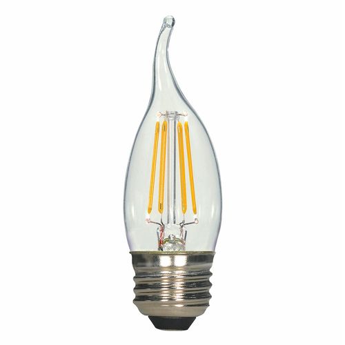 Satco Clear Candle LED Bulb 4.5W