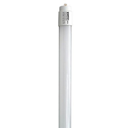 Satco Gloss White 5000K LED Tube Bulb 43W