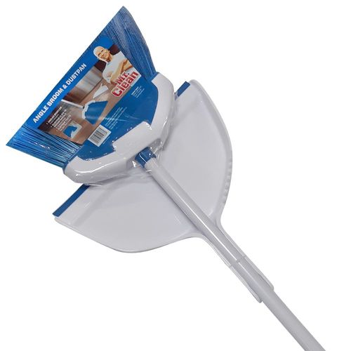 Mr. Clean Angle Broom & Dust Pan