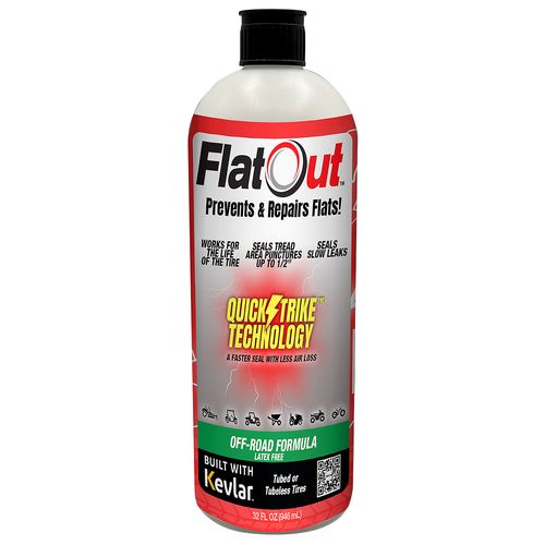 FlatOut™ QuickStrike Tire Sealant Off-Road Formula - 32-Ounce Bottle