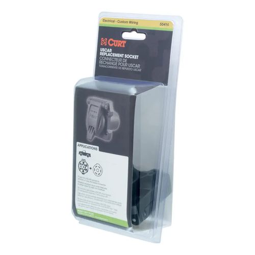 Heavy-Duty OE 7-Way RV Blade Socket