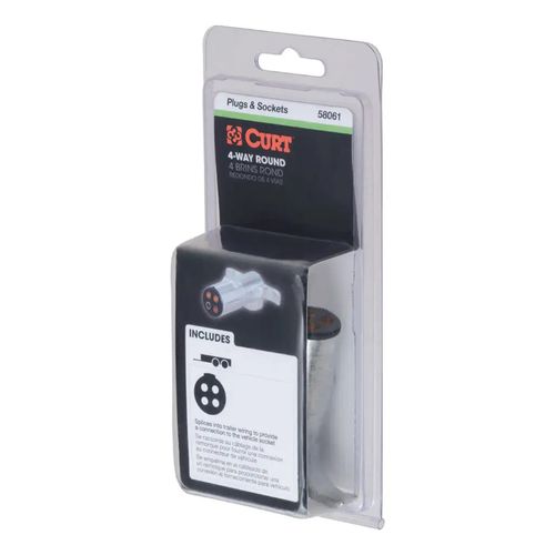 4-Way Round Pin Connector Trailer Side