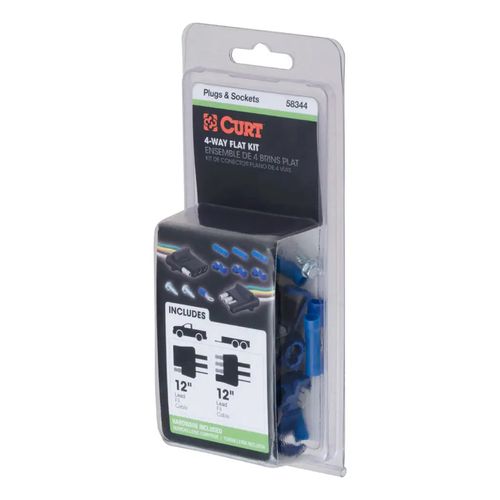 Curt Connector 4 Wire Flat Kit
