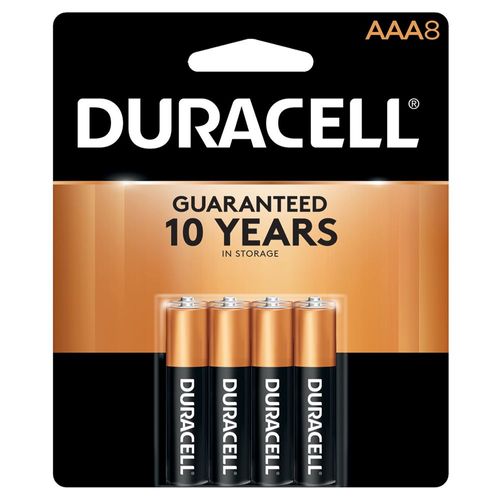 Duracell Coppertop, AAA, 8-Pack