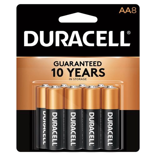 Duracell Coppertop AA Battery 8-Pack