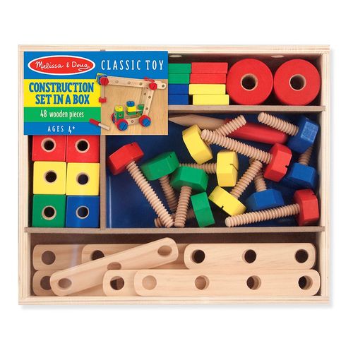 Construction Building Set in a Box 4+ Melissa & Doug