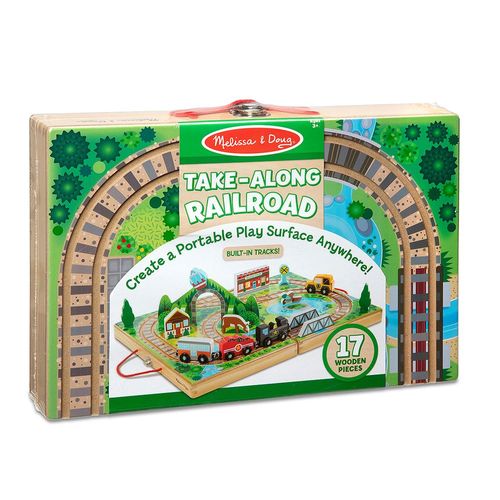 Take Along Railroad Set 3+ Melissa & Doug