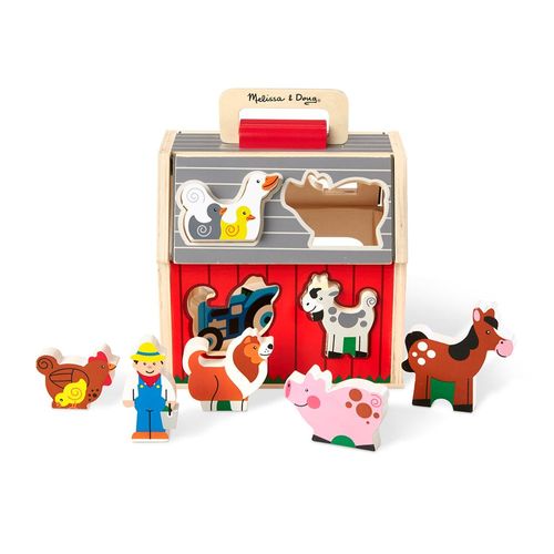 Take-Along Sorting Barn 2+ Melissa & Doug